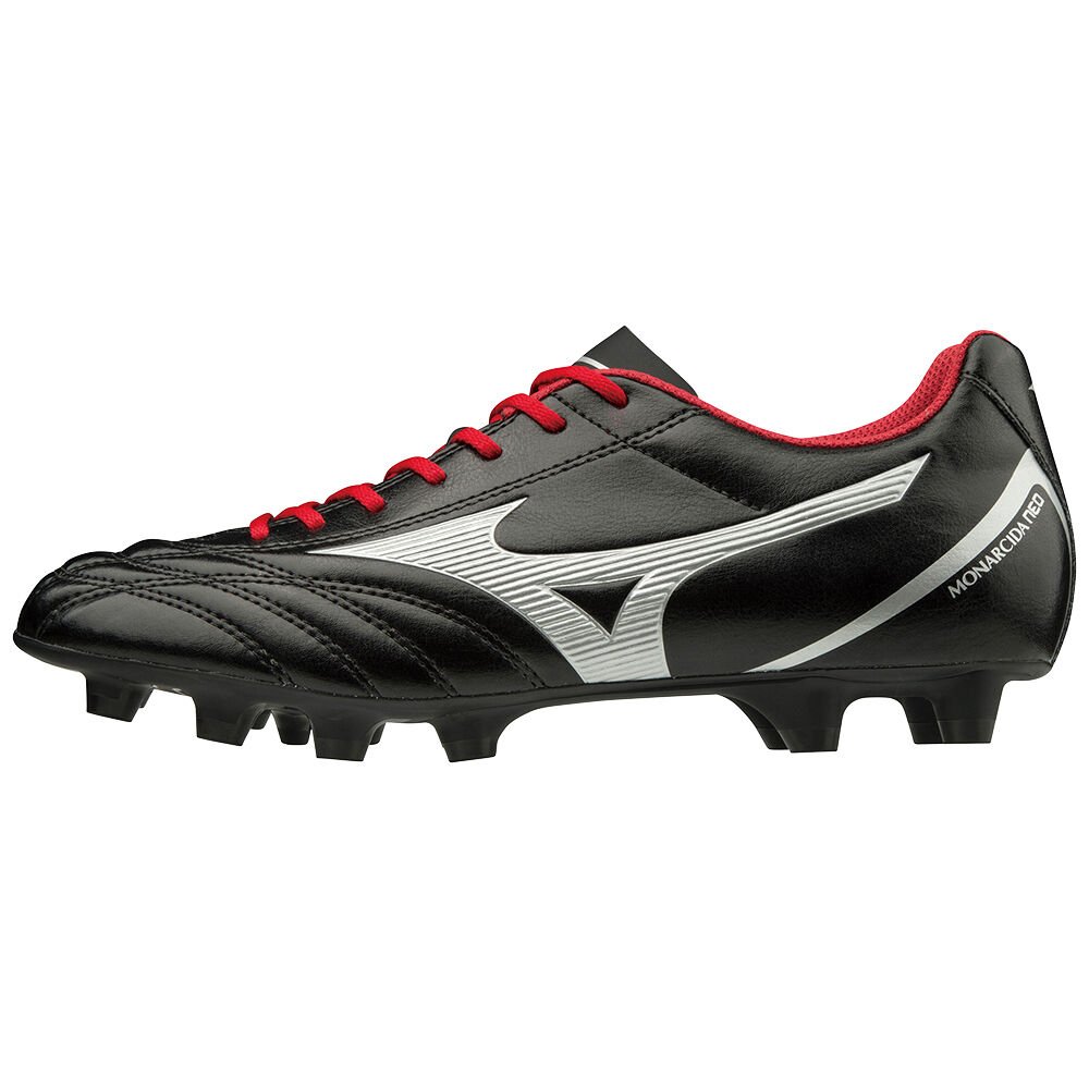 Botas de Futbol Mizuno Monarcida Neo Select Mujer Negras/Plateadas/Rojas España XYRO-08943